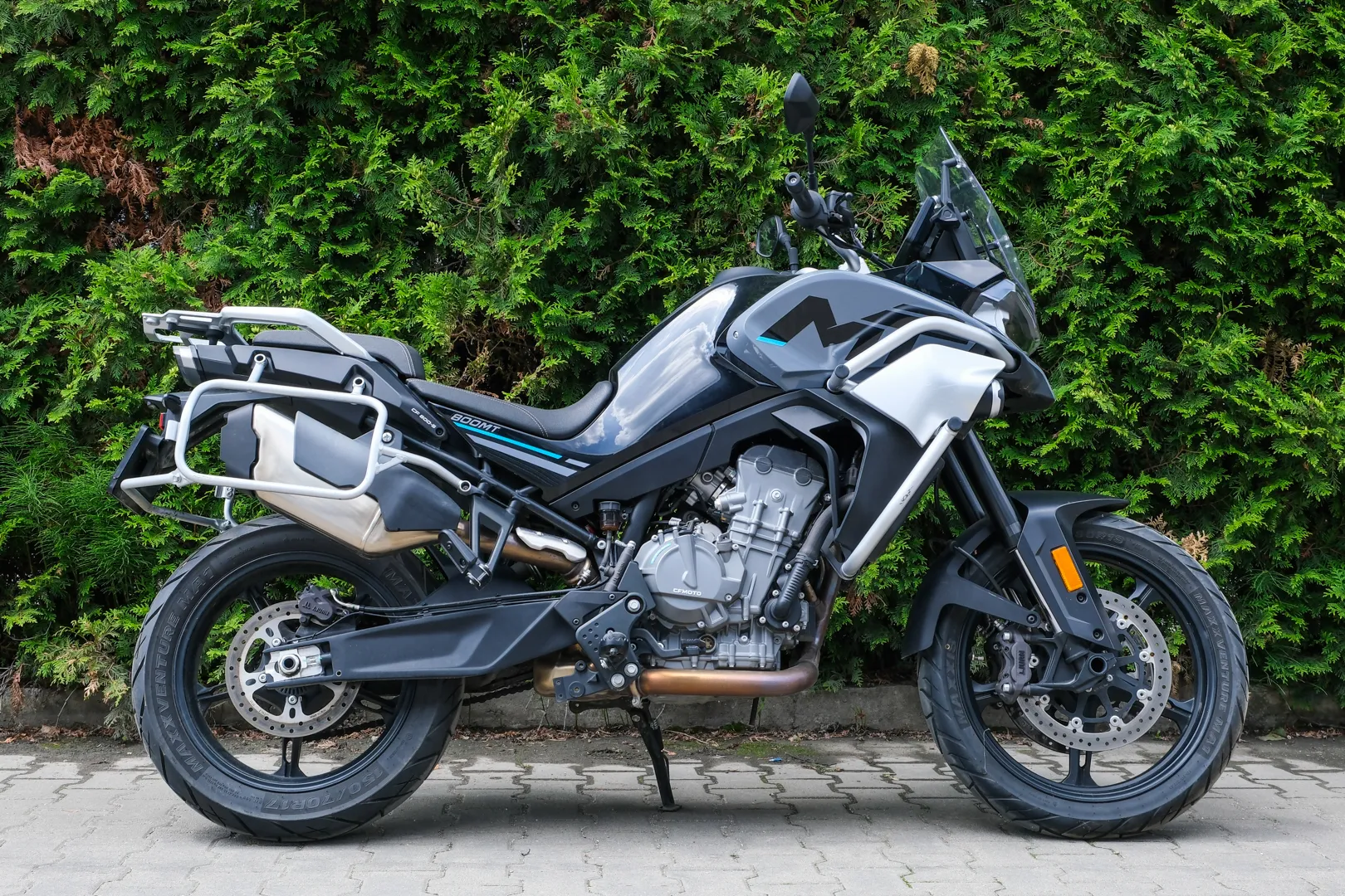 CF Moto 800MT adventure motorcycle rental in Romania