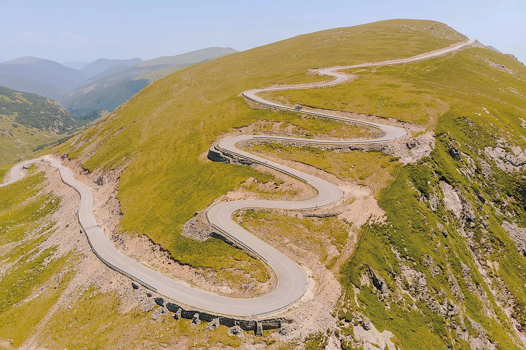 The Transalpina road in Romania, motorcycle route guide
